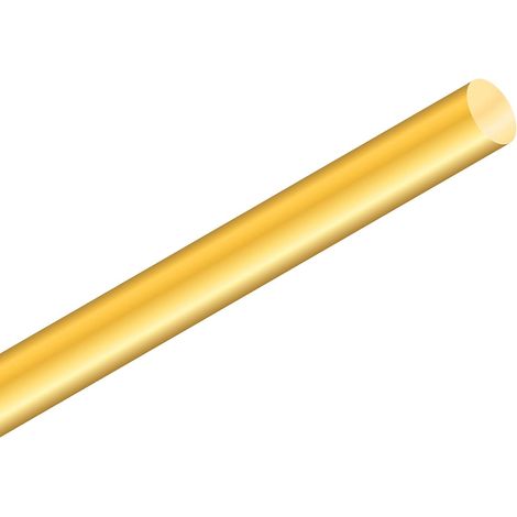 10mm Brass Rods, Length 350mm, Brass Round Bars, for Handle Pins, RC Models, DIY (1/5)