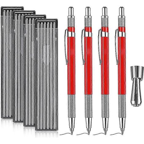 Pencil S, mechanischer Stift aus silbernem Metall mit integrierter Energie für (1/5)