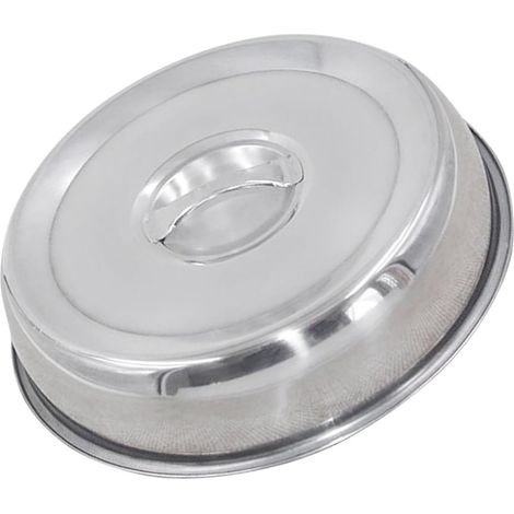 Couvercle rond en inox pour barbecue