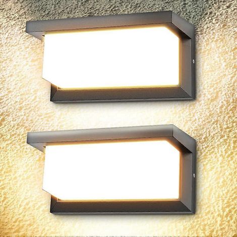 18W LED-Außenwandleuchte mit modernem Bewegungsmelder, Außenwandleuchte, 3000K, weiß, LED-Außenwandleuchte, IP65, 1260lm (1/5)