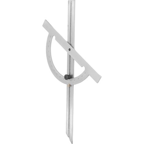 Holzbearbeitungsmaßstab, Kohlenstoffstahl, verstellbar, hochpräzise, tragbar, 200 x 400 mm (1/5)