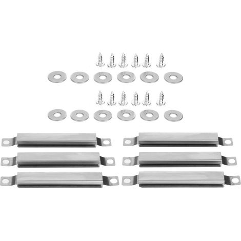 Kit de réparation de pièces détachées pour barbecue à gaz. comprenant 2 tubes de passage réglables en acier inoxydable pour grilles de barbecue. (1/5)