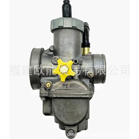 Carburetor compatible with PE28 Ghostfire RSZ DIO NSR150 GY6 JOG motorcycles, with zinc piston.
