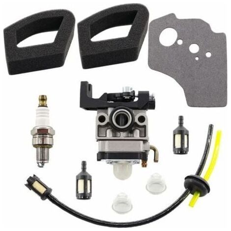 Kit de carburateur pour moteurs de tondeuse Honda GX25, GX35, GX25, 35 HHT35, HHT35, SFG110 16100-Z0H-825 17211-Z0H-000 (1/4)