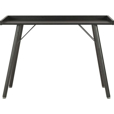 Maison Exclusive - Schreibtisch Schwarz 90×50×79 cm