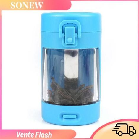Sonew pots de stockage hermétiques Pot grossissant Portable Rechargeable pour garder l'humidité, Mini luminaire linge Rose Bleu (1/5)