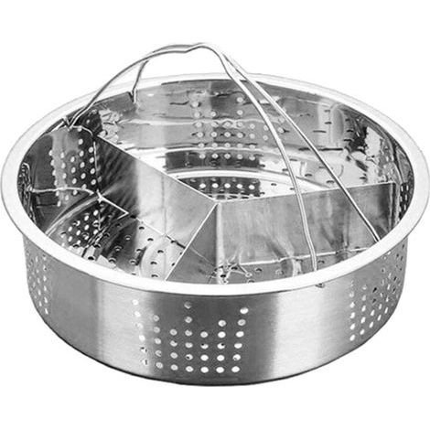 Ensemble de séparateurs en acier inoxydable avec panier métallique pour la cuisson (1/2)