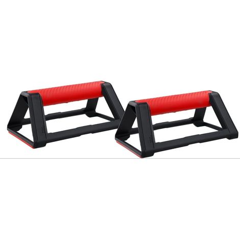Liegestützgriffe, 2 Stück, mit Silikongriffen und rutschfester Basis – Parallettes – Calisthenics (1/5)