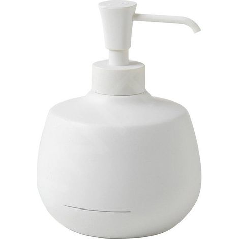 Distributeur de savon sur pied KIRA, blanc mat (1/4)