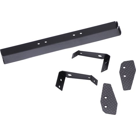 Heckflügel im Maßstab 1:10 für ferngesteuerte Fahrzeuge, 165 mm Aluminium-Heckspoiler. (1/5)