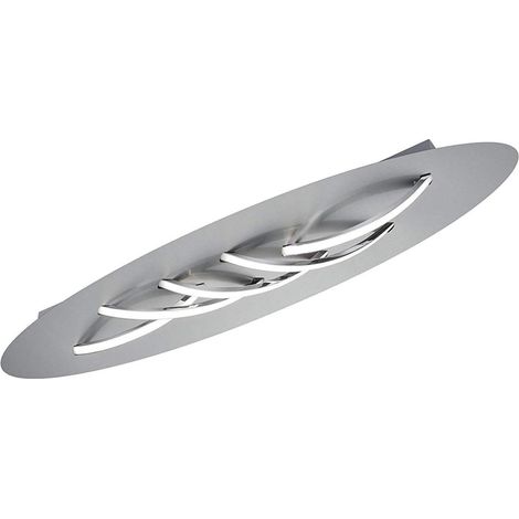 Plafonnier, Métal, Integriert, 3.6 W, Nickel Mat, 20 x 85 x 8.5 cm (1/5)