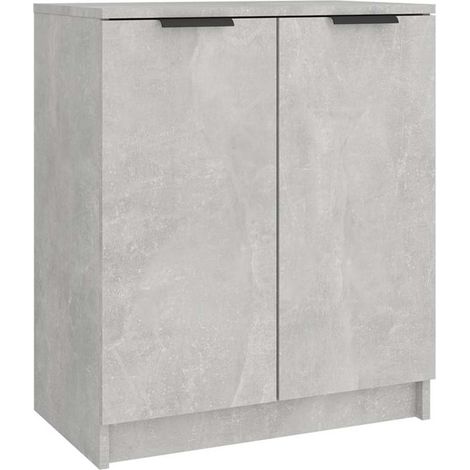 Scarpiera Mobile per scarpe Grigio Cemento 59x35x70 cm in Legno Multistrato (1/5)