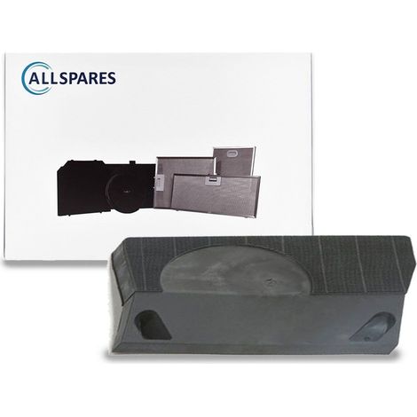 Filtro al carbone AllSpares per cappe aspiranti adatto a Gorenje 2423309 e Turboair K2000 / 50271421005 / 50254106003 (400x245x15mm)