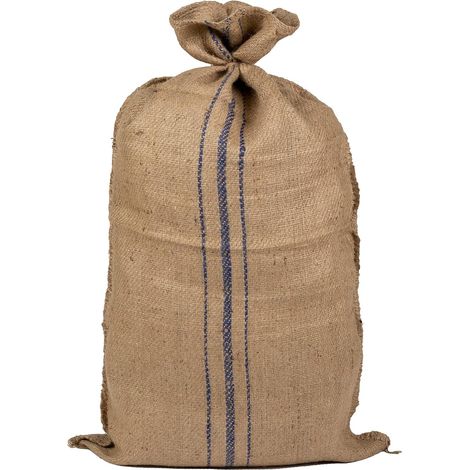 XXL-Jutesack – 1 Stück – Natur-Canvas – 100 kg Tragkraft – Garten und Aufbewahrung – 68 x 112 cm (1/5)