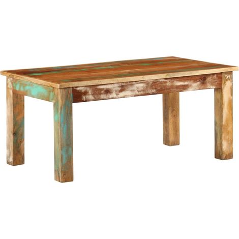 Couchtisch 100x55x45 cm Altholz Massiv