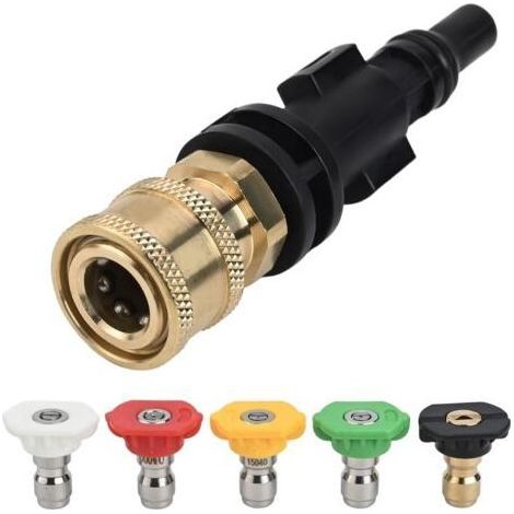 Adaptateur à raccord rapide 1/4" pour nettoyeurs haute pression LAVOR Parkside PHD et VAX Interskol (1/4)