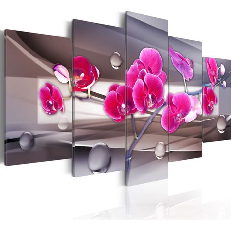 Quadro - Orchidea su sfondo attenuato - 200x100 (1/4)