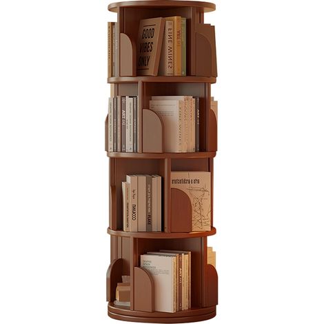 Étagère pivotante en bois à 4 niveaux pour coin (1/5)