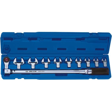 KING TONY - Coffret clé à déclenchement 345223DG 60-340Nm + 9 embouts 14X18