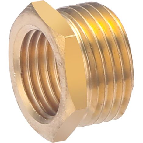 Reducción Hexagonal Tope Exterior QUICK PLOMBERIE - M 3/8 H 1/4 (1/4)