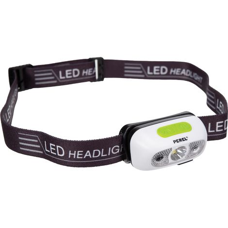 Stirnlampe wiederaufladbare Kopflampe mit weißen CREE LEDs, SOS Funktion (1/5)