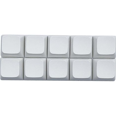 1U-Tastenkappe mit einzigartigem XDA-Profil, dickes PBT-Rohling für MX-Schalter (1/5)