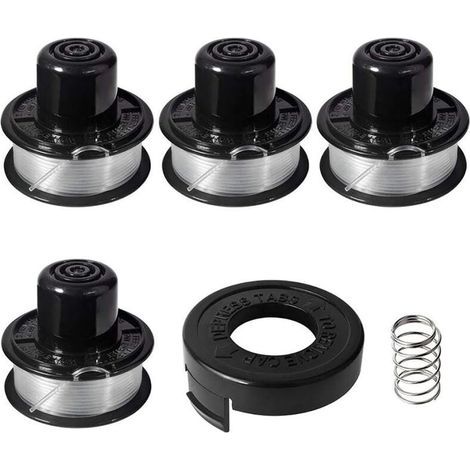 pair A6226 Bobine de fil compatible avec Black et Decker Auftipp Coupe-herbe automatique GL250 / GL310 / GL360 / GL360SB avec 6m ligne, 6-pack (1/4)