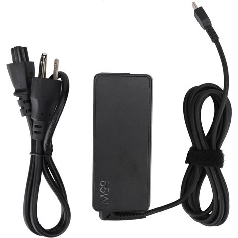 Chargeur secteur Lenovo 65W Type C 20V 3.25A, adaptateur alimentation PC portable, prise US 100-240V (1/5)