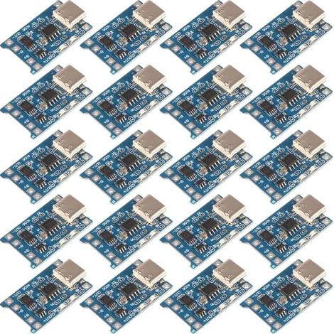 Módulo de placa de carga, interfaz Tipo-C, funciones de protección, 20 unidades Tipo-C (1/2)