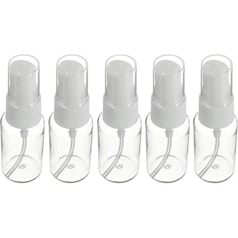 Pieces Clear Plastic Beauty Perfume Spray Empty Bottle Small Travel Bottle with Fine Sprayer 20ml (1/5)