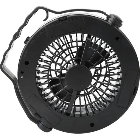 Tragbare Zeltlaterne mit 12 LEDs, USB-Ladefunktion, Ventilator und Lampe für Outdoor-Aktivitäten wie Wandern und Camping (1/5)