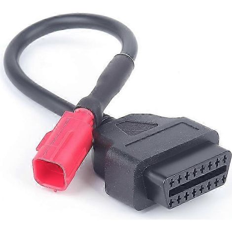 2025 Câble adaptateur OBD2 6 broches vers 16 broches pour diagnostic auto/moto KTM (1/4)