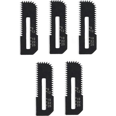 Lot de 5 lames de scie à découper les plaques de plâtre pour scie à découper sans fil (1/5)