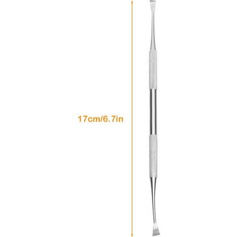 [Détartreur pour Chiens] + [Dog Tooth Scaler and Scraper] + [Double Head Stainless Steel] + [Différents Angles et Tarter Remover] (1/5)