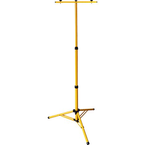 Wolketon Stativ für Baustrahler. Teleskop-Stativ. Stativ für LED strahler. Flutlicht Stativ. Höhenverstellbar
