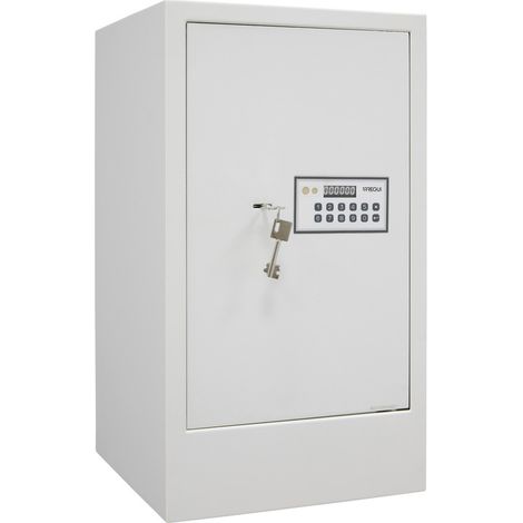 ARREGUI Magna Caja Fuerte con Cerradura de Doble Seguridad, Caja de Seguridad de Apertura con Codigo más Llave, Caja Fuerte Pequeña para Casa, Hogar, Negocios, 62x35x36 cm, 71 L