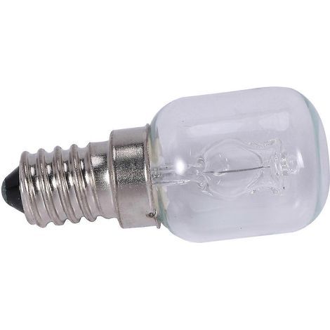 2 ampoules halogènes E14 haute température (500 °C) 25 W pour four à bulles (1/4)
