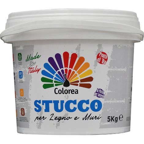 STUCCO IN PASTA 'COLOREA' Kg. 5- 4 pezzi  - COLOREA