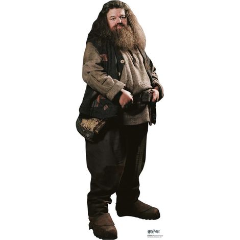 Figurine en carton Rubeus Hagrid en habit ville Harry Potter Hauteur 91 CM (1/5)