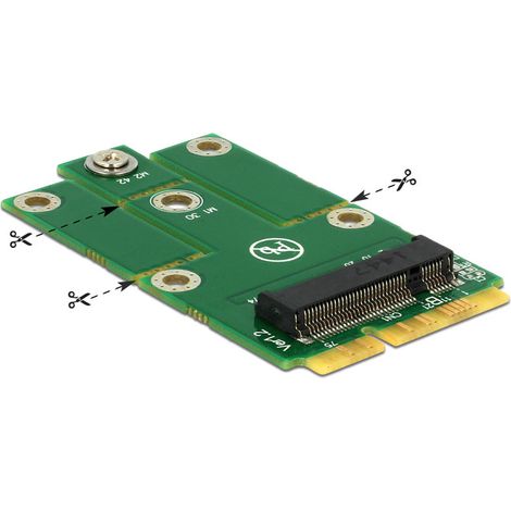 Adaptador DeLOCK MiniPCIe a M.2 NGFF