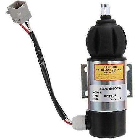Électrovanne d'arrêt de carburant 24 V pour Volvo Penta 872825 88196( ) (1/5)
