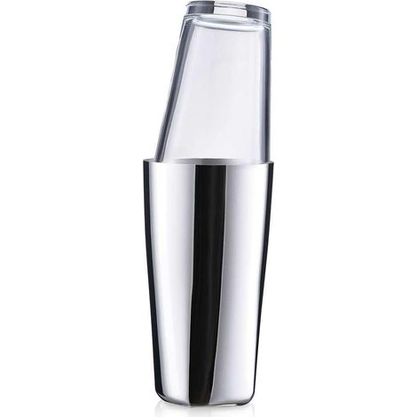 ILSA Shaker Boston Easy Acero Inoxidable y Vidrio 50 cl