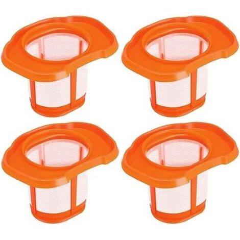 Ensemble de 4 filtres de remplacement Hhvkf10 compatibles avec l'aspirateur à main Black + Decker (1/5)