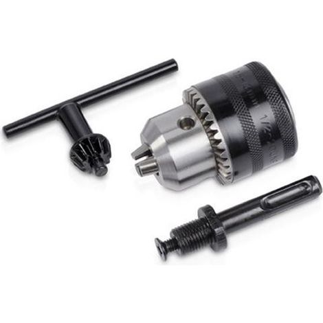 KREATOR Mandrin à clé 13 mm avec adaptateur SDS (1/2)