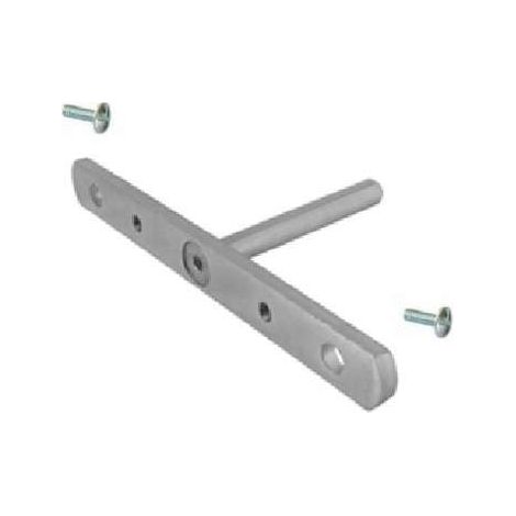 Cyclingcolors – Support à tige en acier pour mur béton – Longueur 130 mm – Fixation à vis M5x12 – Pour supports tablettes Triade Maxi/XXL (1/2)