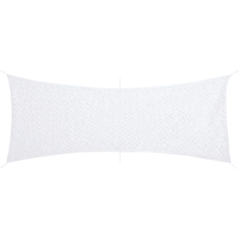 Red de camuflaje vidaXL con bolsa de almacenamiento 412x144 cm Blanca
