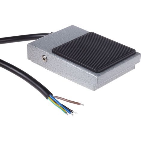 Interrupteur à pédale à actionnement Momentané, 1RT 3 A 250V IPX2 ( Prix pour 1 )