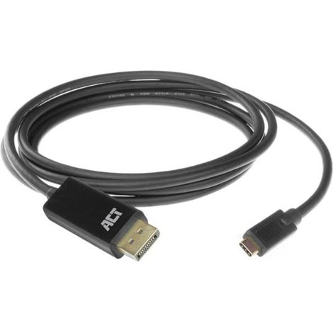 ACT USB-C auf DisplayPort Adapterkabel - 4K @ 60 Hz - 2 m (1/5)
