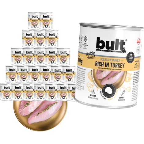 Bult Rico en Turqu铆a - alimento h煤medo para perros - 24 x 800 g (1/4)