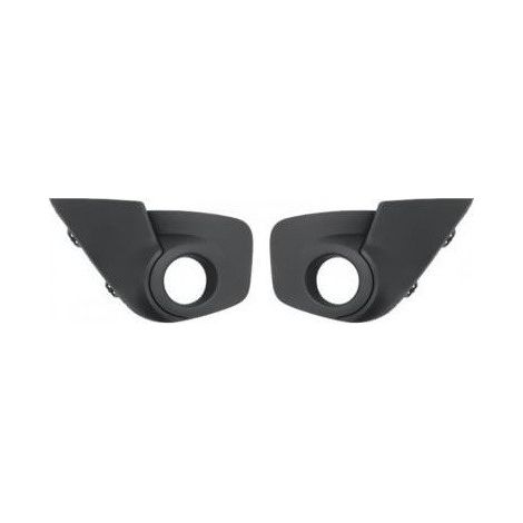 Grilles de pare-choc avant noires anti-brouillards Dynamique Renault Twingo 2 phase 1 2007-2011